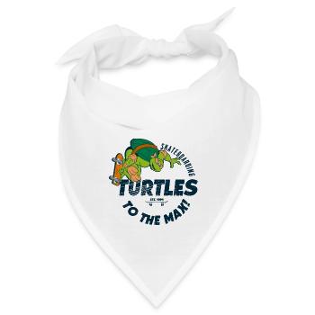 Teenage Mutant Ninja Turtles Skatboarding Turtles - Bandana - Weiß - Vorne