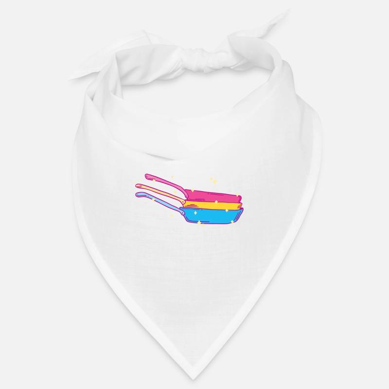Kitchen pan stack Pansexual Bandana