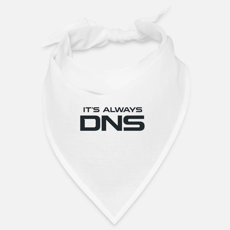 DNS Always: Tech Typography Bandana