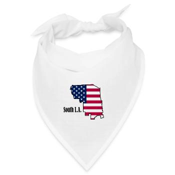 Süd-L.A. - Bandana - Weiß - Vorne