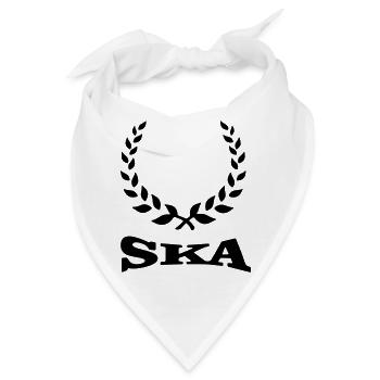ska laurel - Bandana - Weiß - Vorne