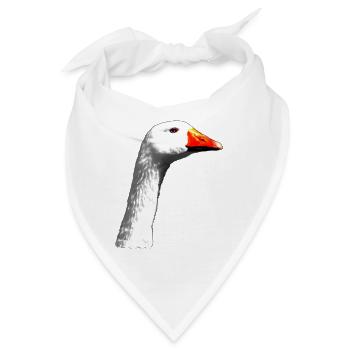 Gans - Bandana - Weiß - Vorne