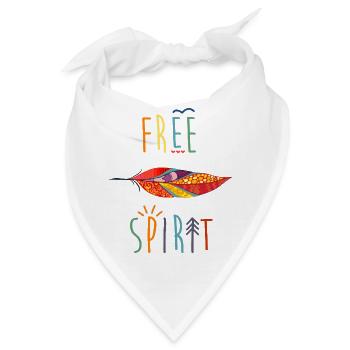 AD Free Spirit - Bandana - Weiß - Vorne