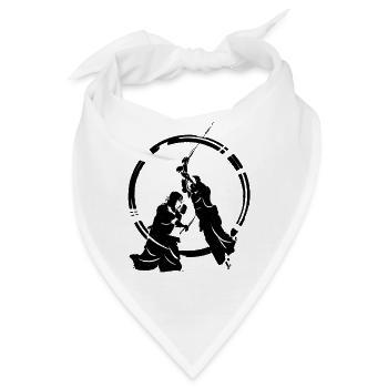 Kendo - Bandana - Weiß - Vorne