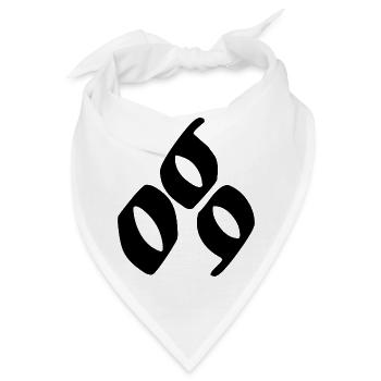 069 Support - Bandana - Weiß - Vorne