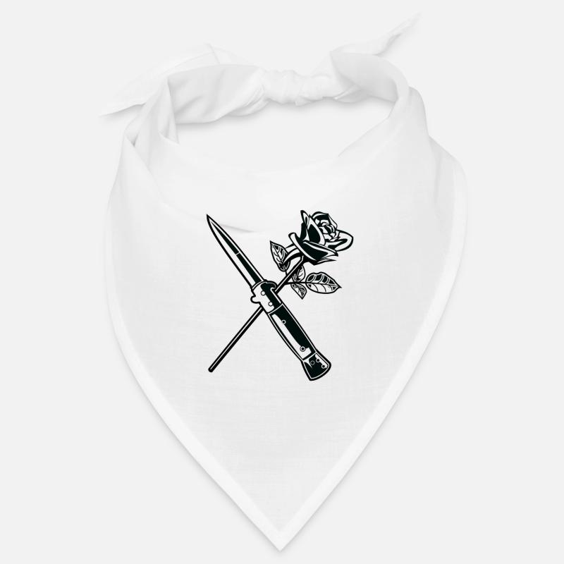 Falling In Reverse Love Hate Rose Knife Forever Bandana