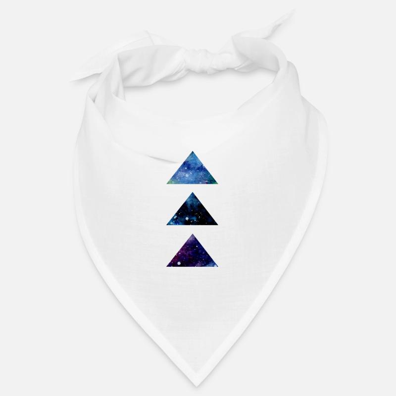 SPACE TRIANGLE - Bandana - blanc