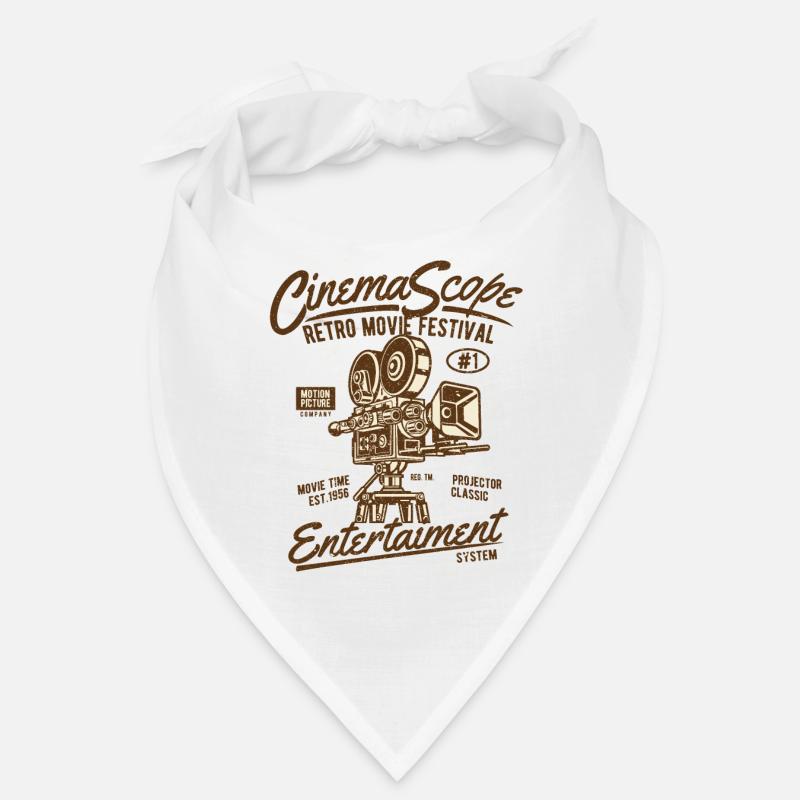Cinema Scope - Bandana - blanc