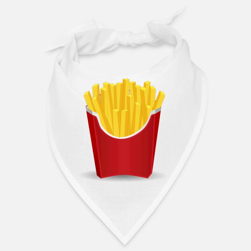 Pommes - Bandana - Weiß