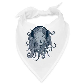 Lion - Bandana - Weiß - Vorne