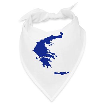 greece - Bandana - Weiß - Vorne
