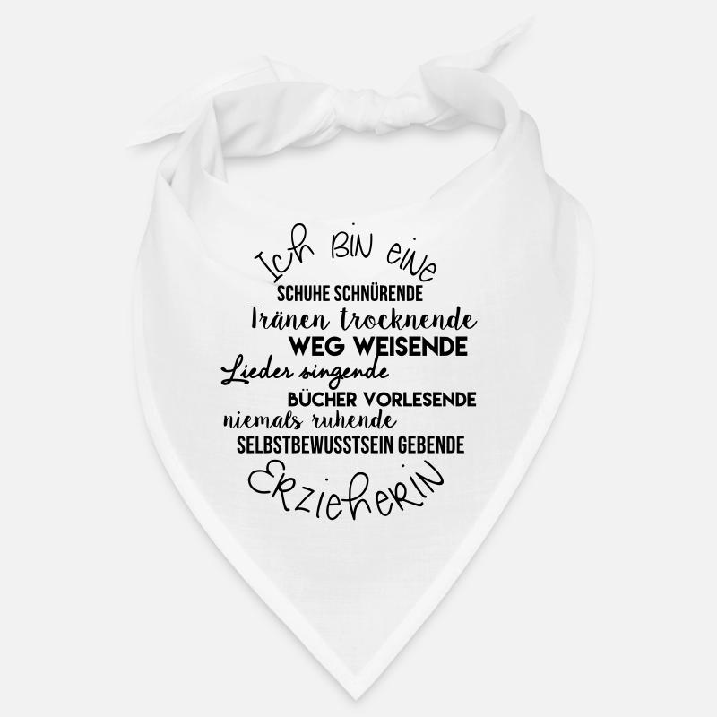 Ich bin eine Erzieherin Bandana