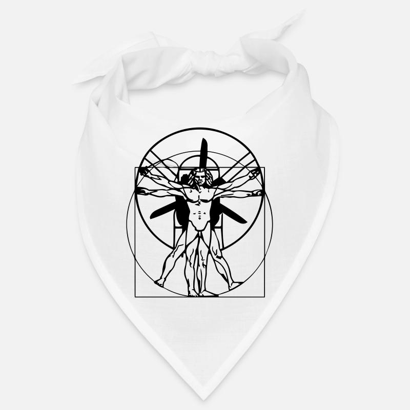 Leonardo da Vinci Vitruvian PPG Man Bandana