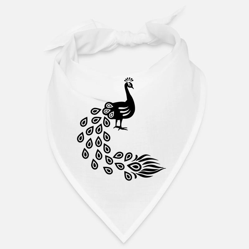 Peacock Bandana