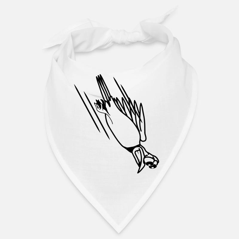 witzig Vogel Absturz Cool lustig Comic Bandana