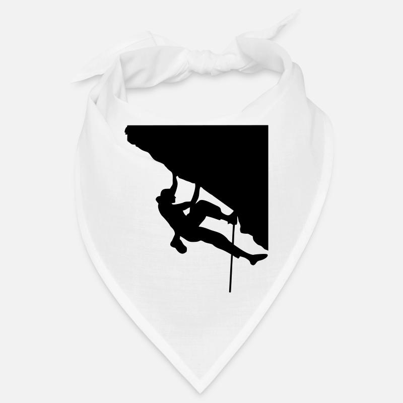 Klettern, Kletterin - Bandana - Weiß