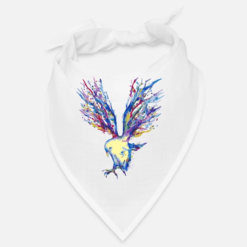 Oiseau de couleur Bandana