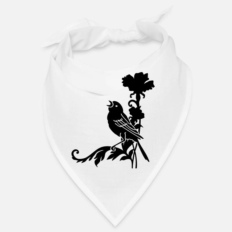 Sparrow on a carnation / sparrow n carnation (1c) Bandana