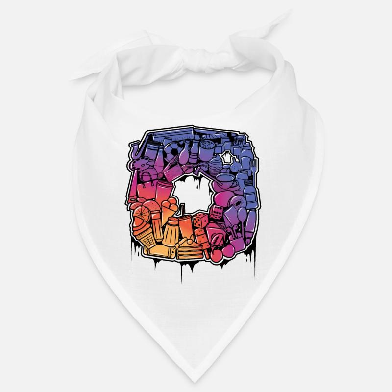 Instagram doodle logo Bandana
