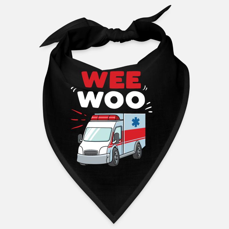 Wee Woo Ambulance Paramedic Emergency Medic Gift Bandana