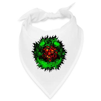 wicca - Bandana - Weiß - Vorne