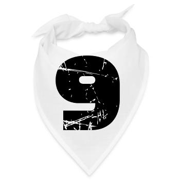 9 - Bandana - Weiß - Vorne