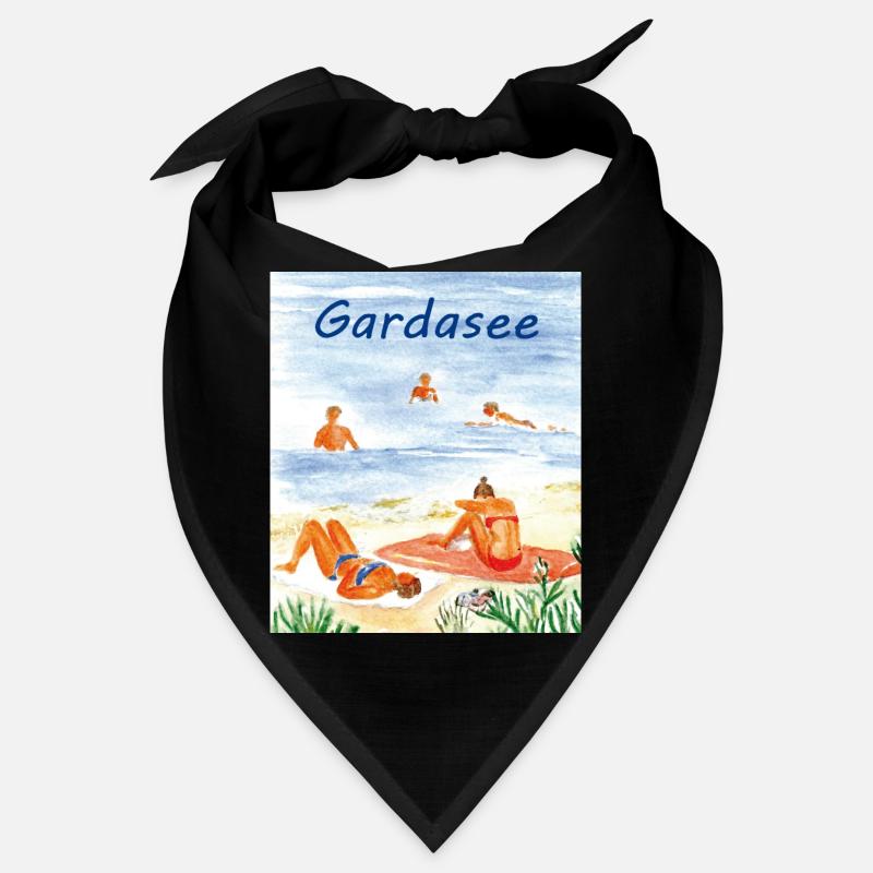 Lac de garde sur la plage Bandana