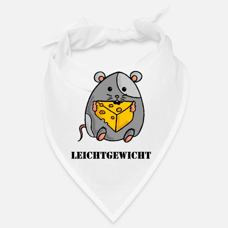 Thick mouse with cheese Bandana