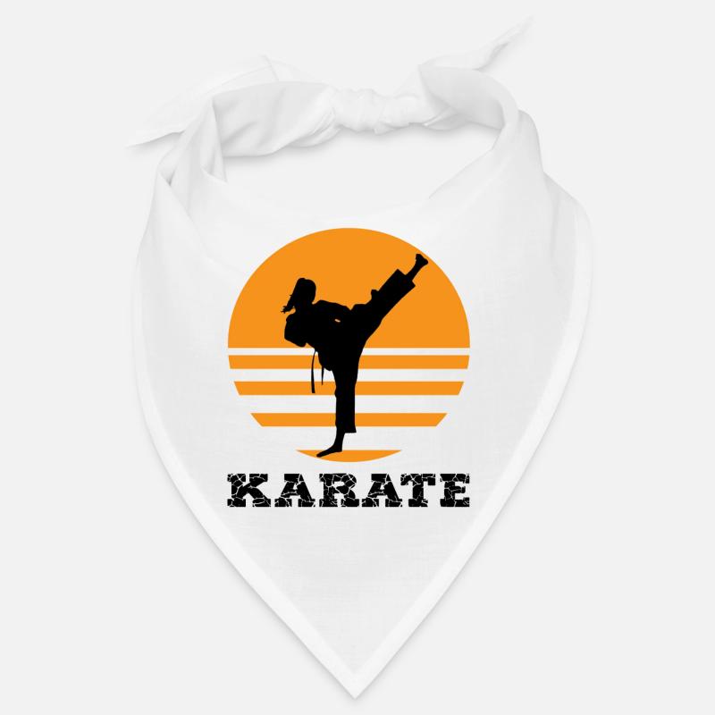 karate - Bandana - Weiß