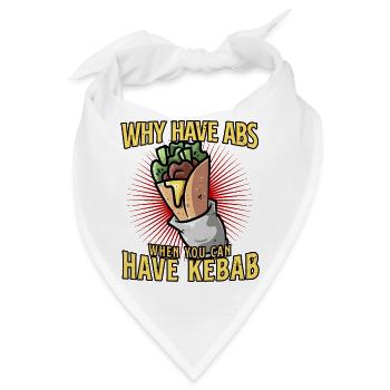 Kebab - Bandana - Weiß - Vorne