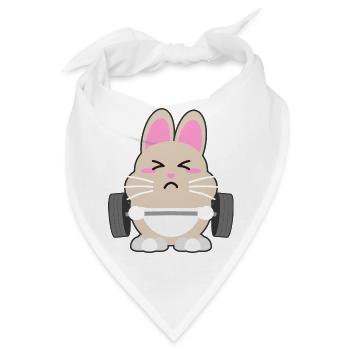 Fitness - Bandana - Weiß - Vorne