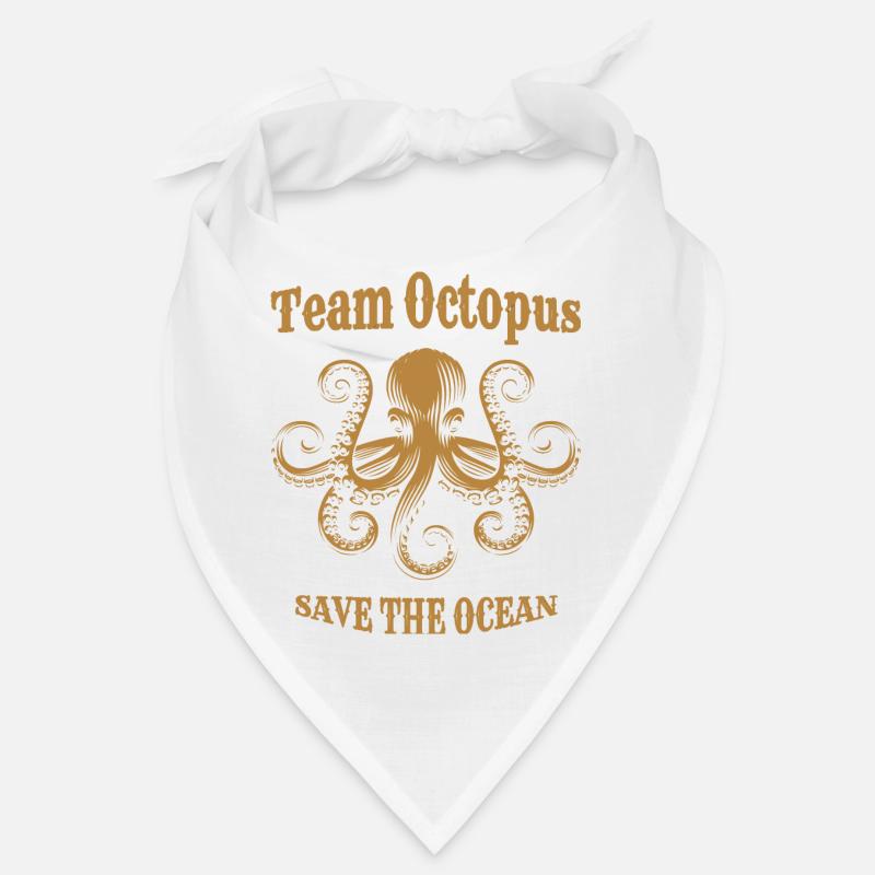 Équipe Octopus - Save the Ocean, Steampunk Vintage Bandana