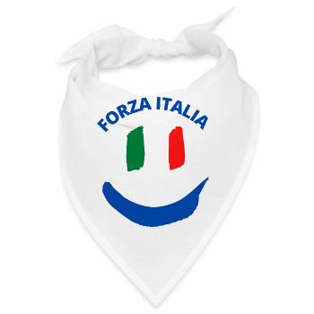 FORZA ITALIA - Bandana - Weiß - Vorne
