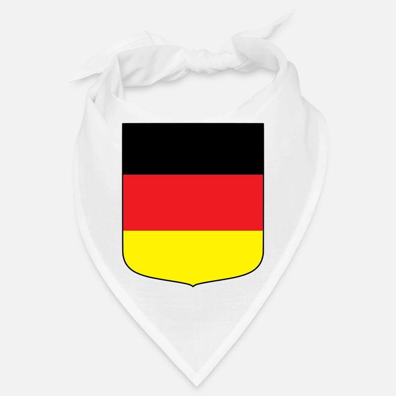 Deutschland (schwarzer Rand) Bandana