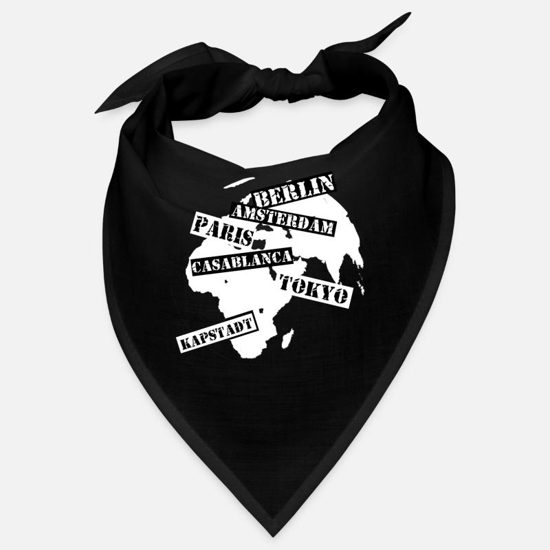 Paris Berlin Amsterdam Bandana