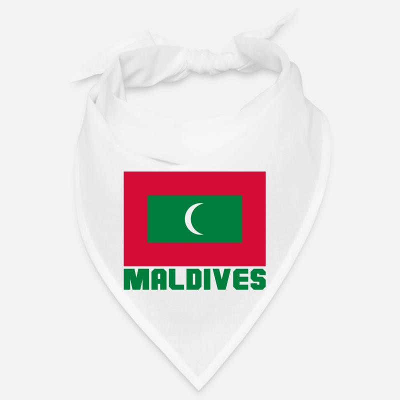 Malediven - Bandana - Weiß