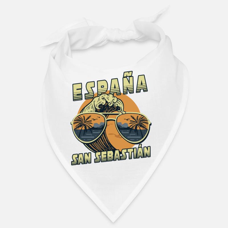 San Sebastian Spain beach design Bandana