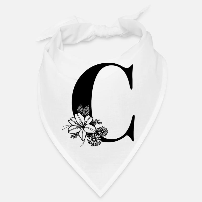 Lettre C Bandana