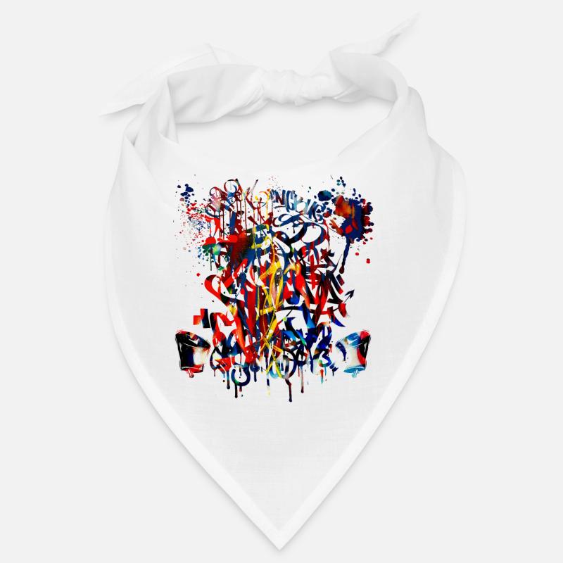 Graffiti Spray Bandana