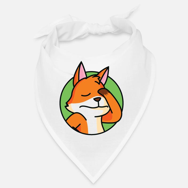 Facepalm Fox Bandana