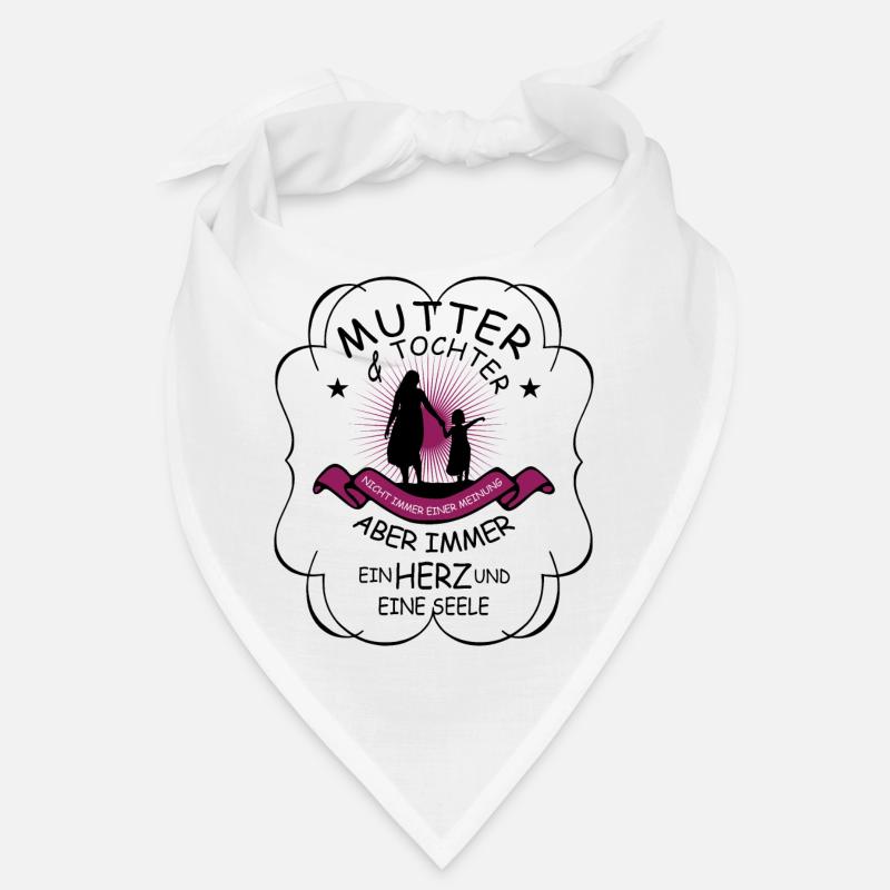 Mutter und Tochter Bandana