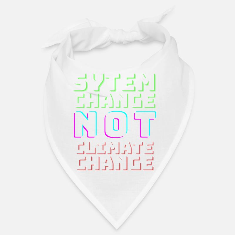 System Change not Climate Change Bandana