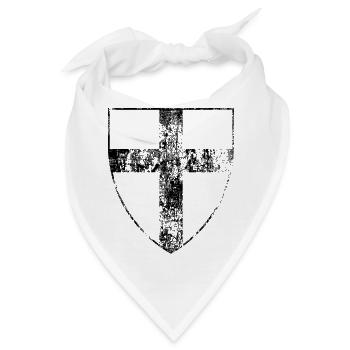 Deutscher Orden - Bandana - Weiß - Vorne