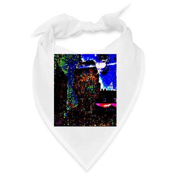 IM SCHATTEN DES VOLLMONDES - Bandana - Weiß - Vorne