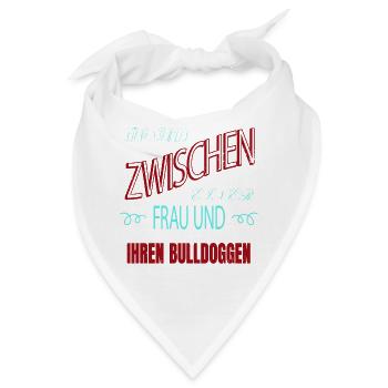 bday hundeliebhaber lustig witzig geschenkidee - Bandana - Weiß - Vorne