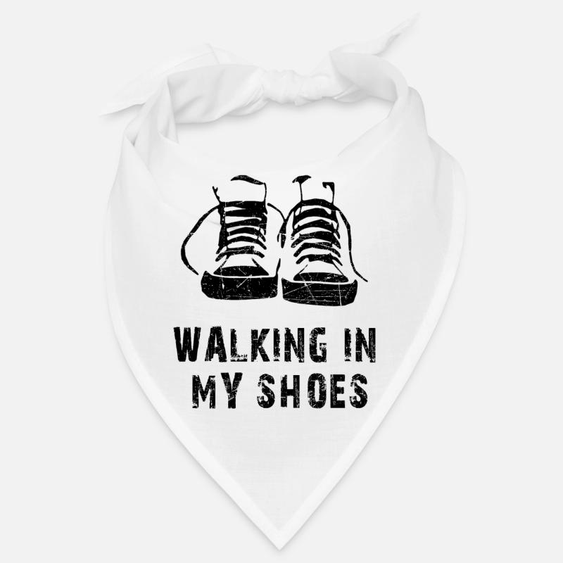 Sneaker marchant dans mes chaussures Bandana