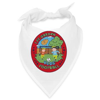 1 FC Garden, Kinderfußball - Bandana - Weiß - Vorne