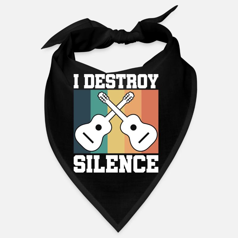 Guitar retro Bandana