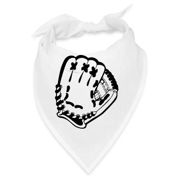 Baseball - Bandana - Weiß - Vorne