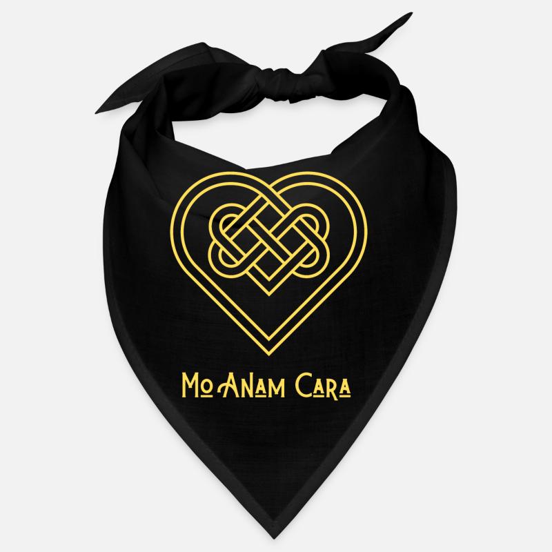 MoAnam Cara Heart Triskel Bandana